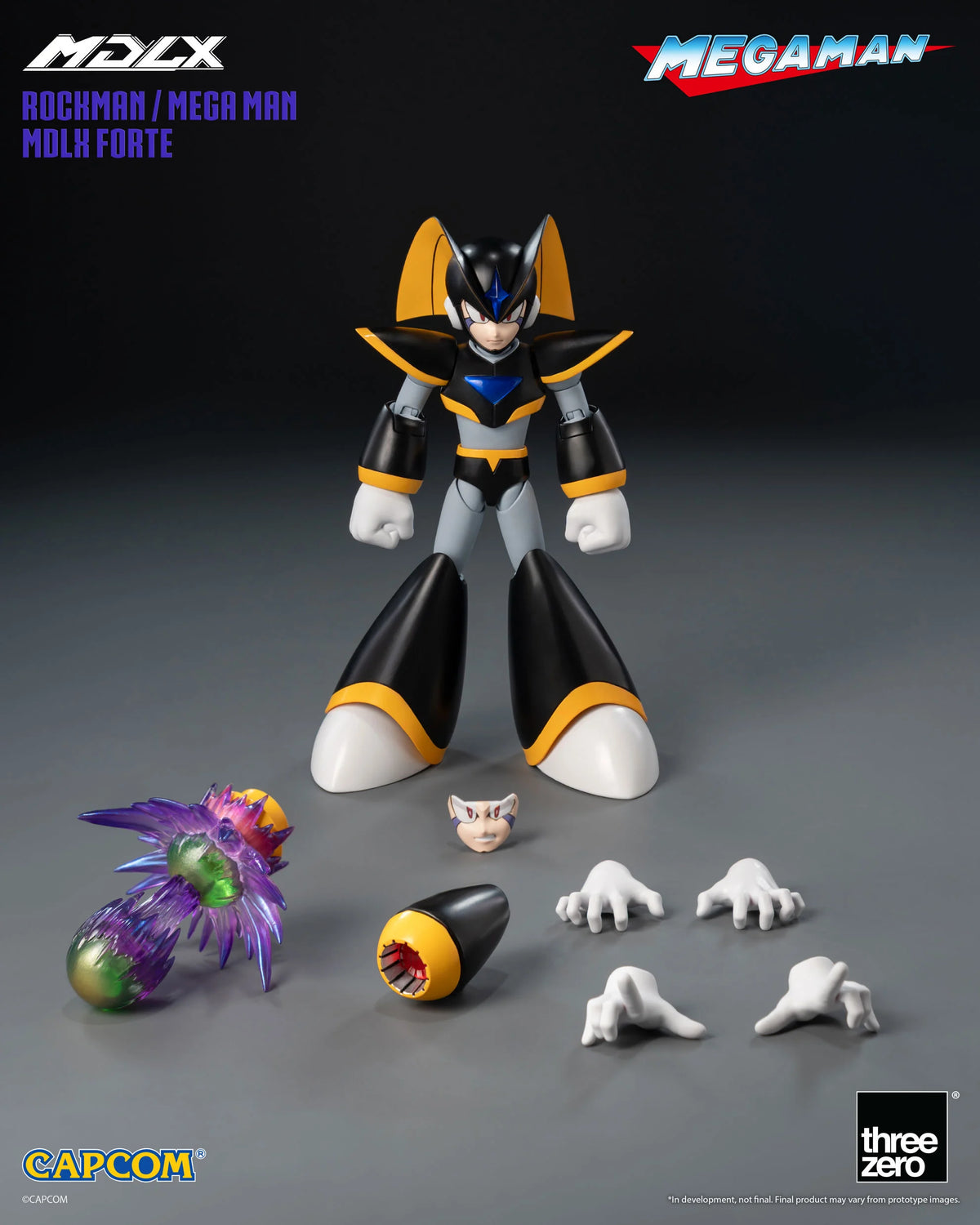PRE-ORDER - Mega Man MDLX Forte Action Figure