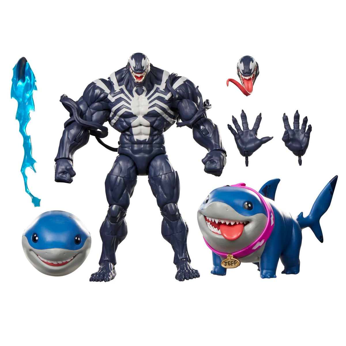 Marvel Rivals Marvel Legends Venom and Jeff the Land Shark Action Figure Two-Pack