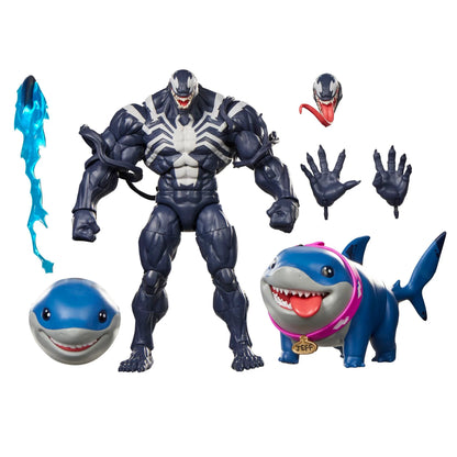 Marvel Rivals Marvel Legends Venom and Jeff the Land Shark Action Figure Two-Pack