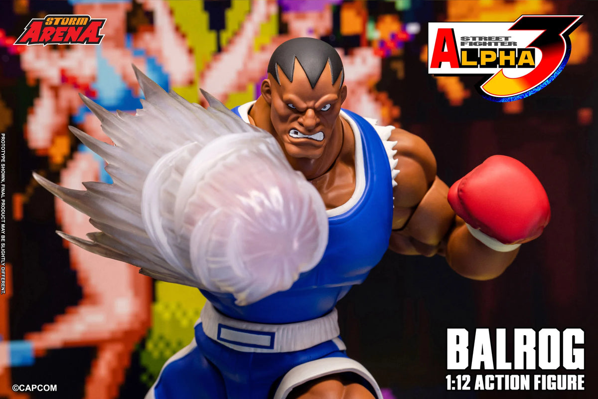 Pre-Order - Street Fighter Alpha 3 Storm Arena Balrog 1/12 Scale Action Figure