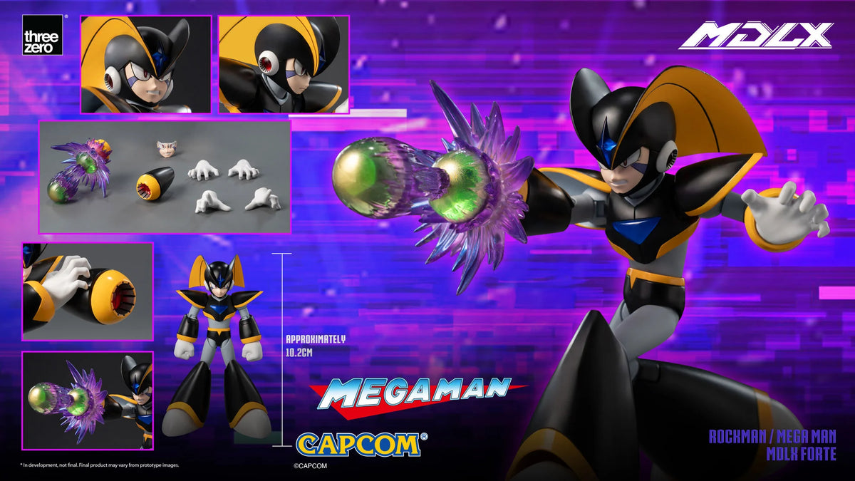 PRE-ORDER - Mega Man MDLX Forte Action Figure