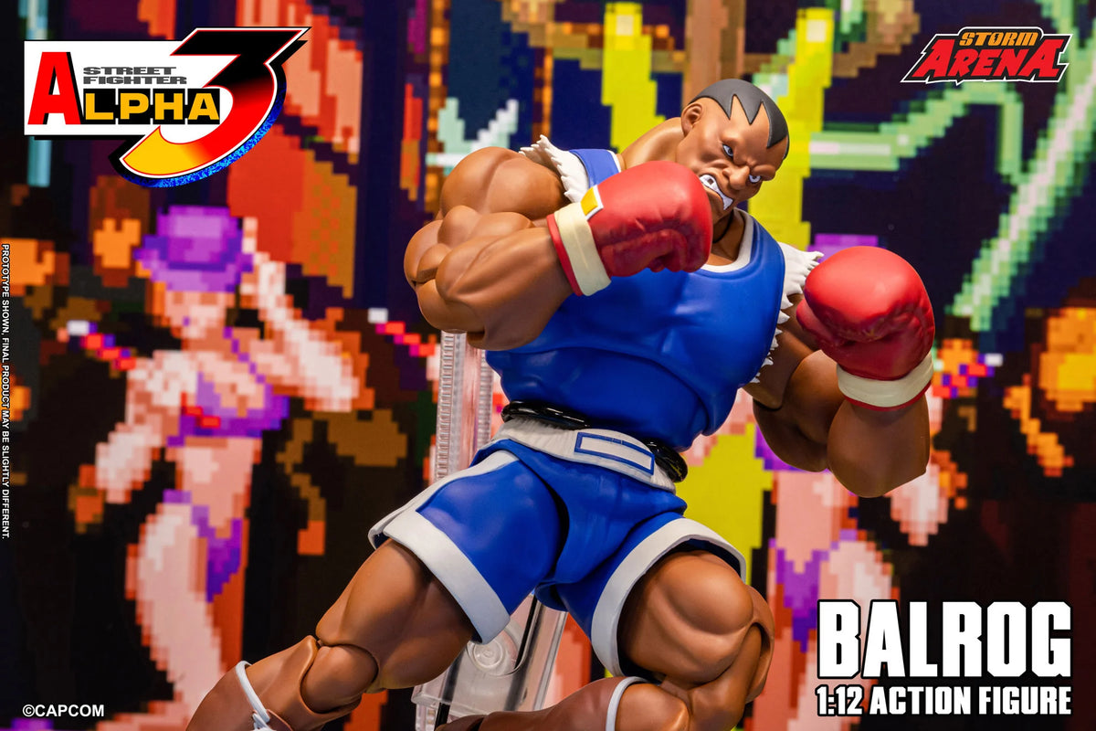 Pre-Order - Street Fighter Alpha 3 Storm Arena Balrog 1/12 Scale Action Figure