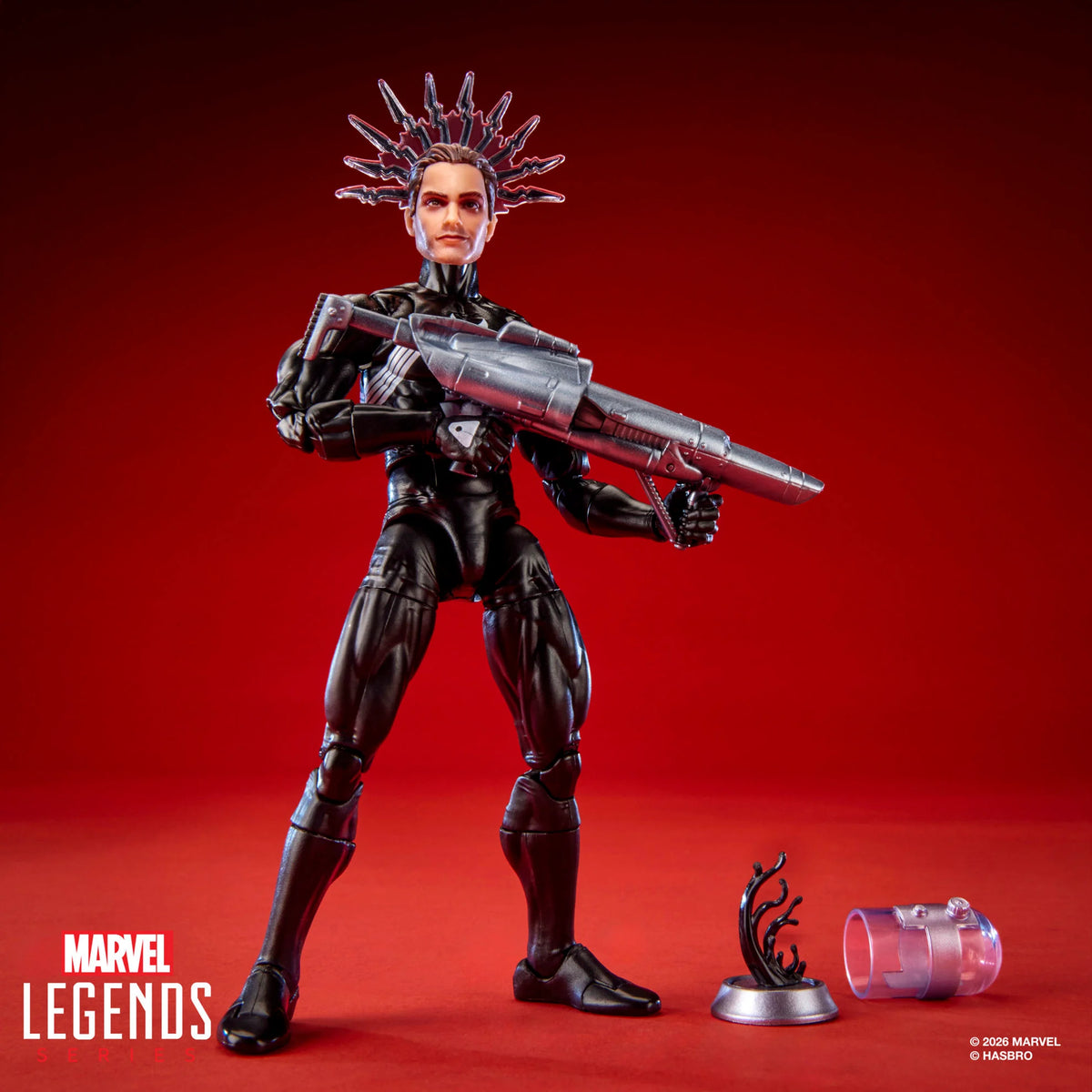 Marvel Legends Maximum Series Spider-Man (Symbiote) Action Figure