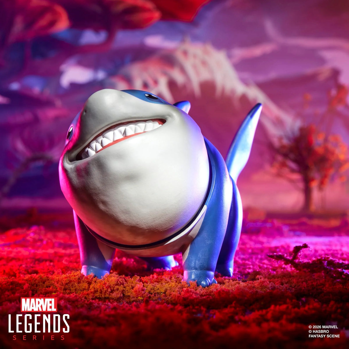 Marvel Rivals Marvel Legends Venom and Jeff the Land Shark Action Figure Two-Pack