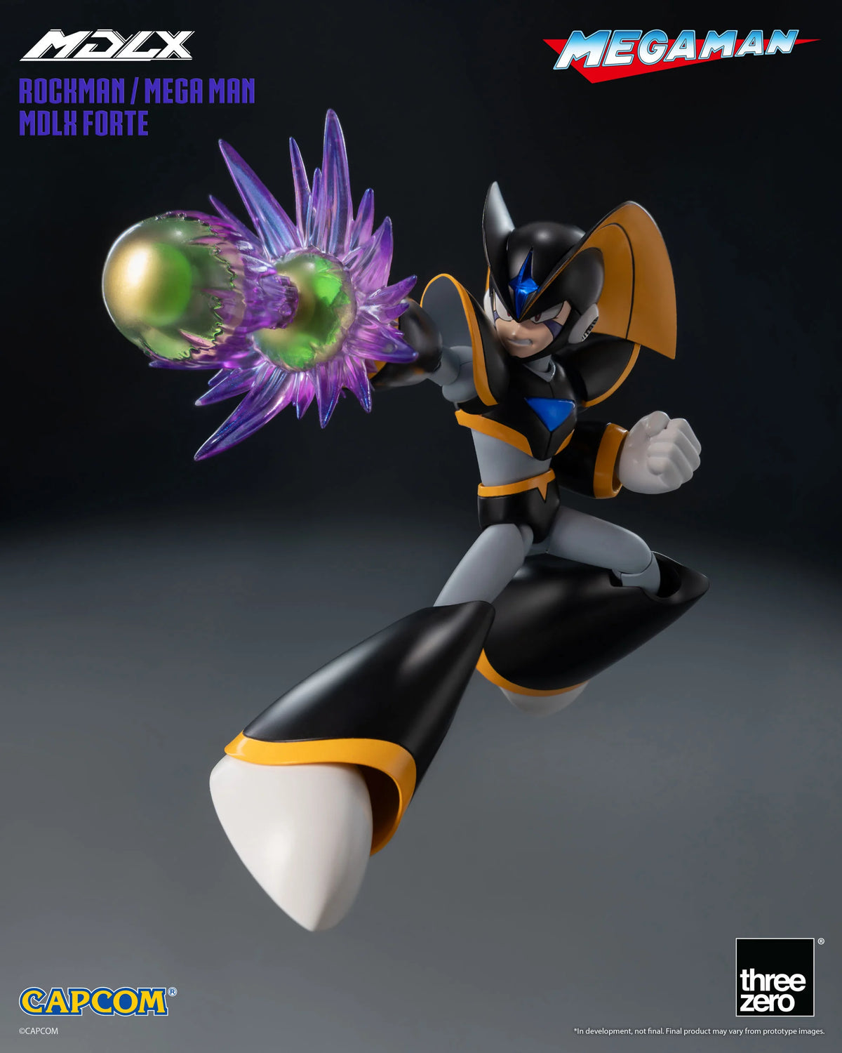PRE-ORDER - Mega Man MDLX Forte Action Figure