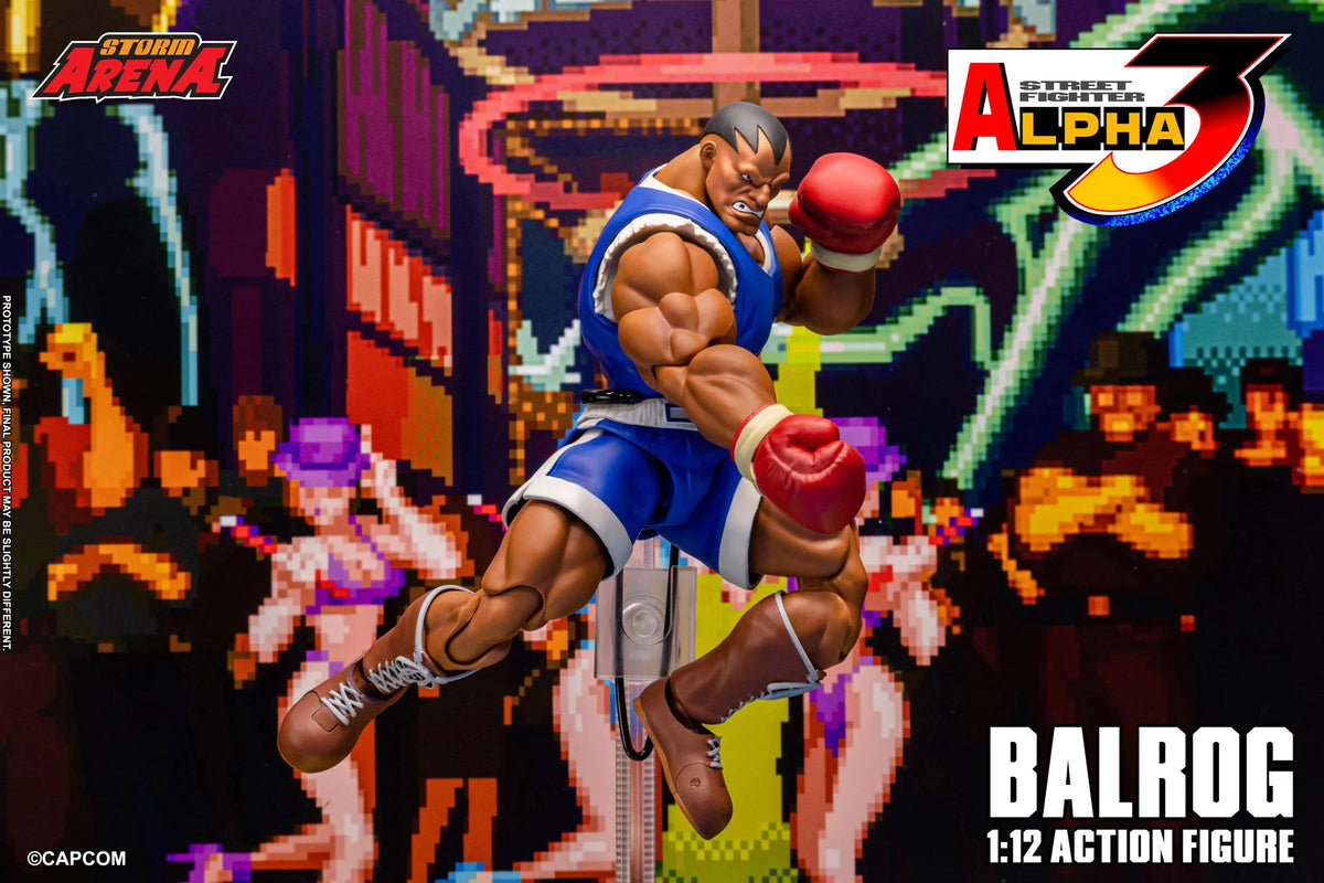 Pre-Order - Street Fighter Alpha 3 Storm Arena Balrog 1/12 Scale Action Figure