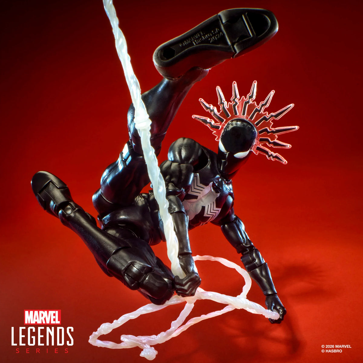 Marvel Legends Maximum Series Spider-Man (Symbiote) Action Figure