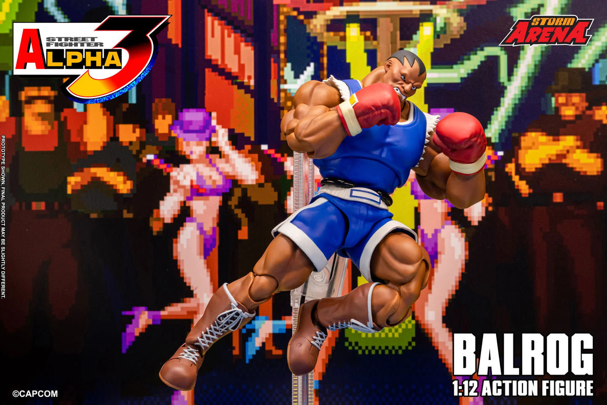 Pre-Order - Street Fighter Alpha 3 Storm Arena Balrog 1/12 Scale Action Figure
