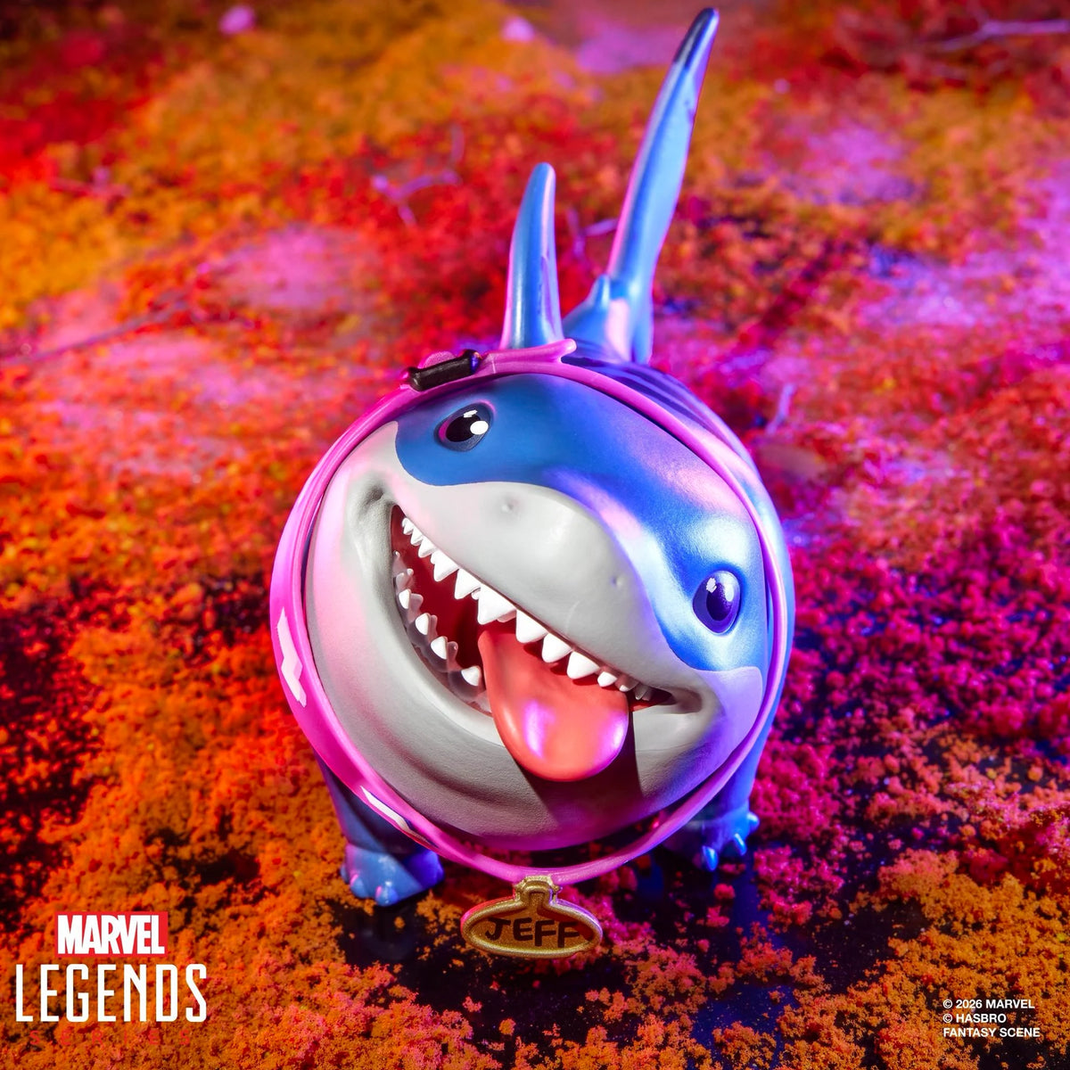Marvel Rivals Marvel Legends Venom and Jeff the Land Shark Action Figure Two-Pack