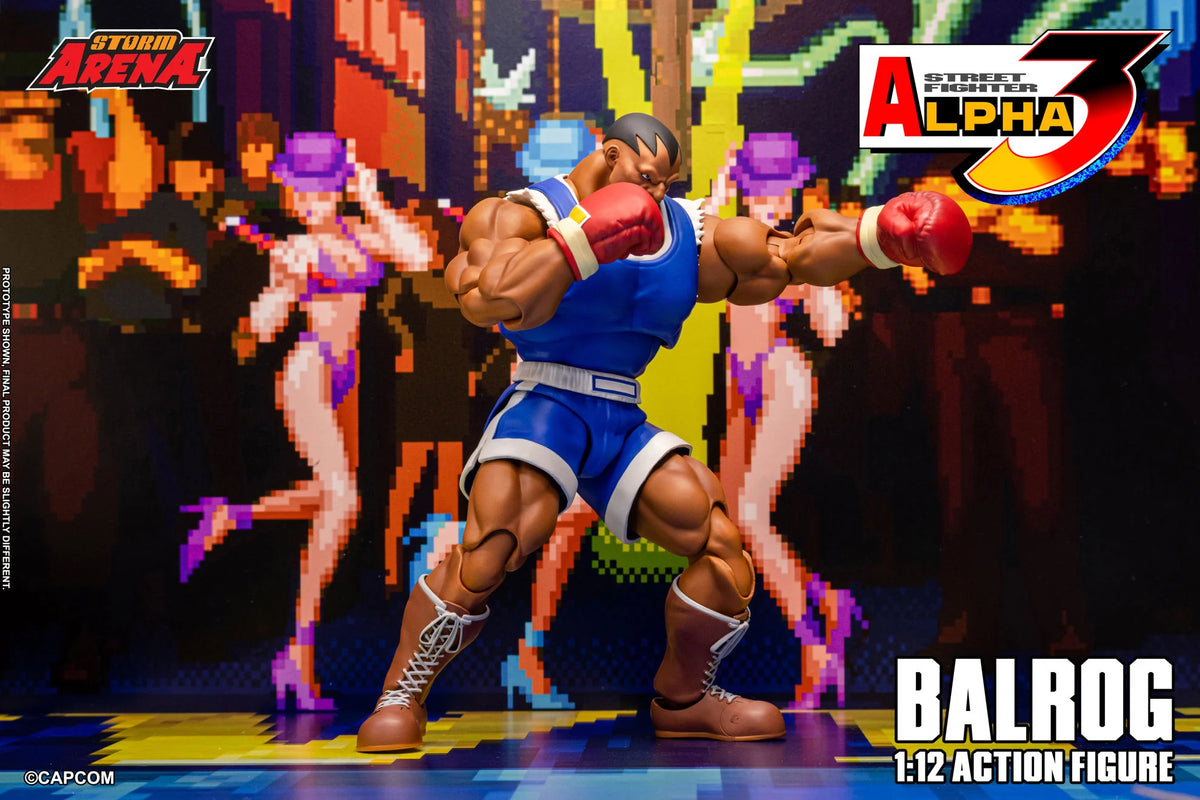 Pre-Order - Street Fighter Alpha 3 Storm Arena Balrog 1/12 Scale Action Figure