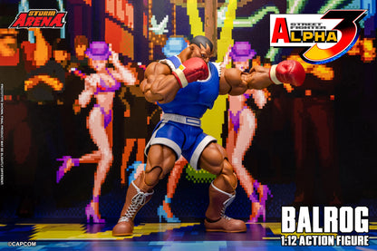 Pre-Order - Street Fighter Alpha 3 Storm Arena Balrog 1/12 Scale Action Figure