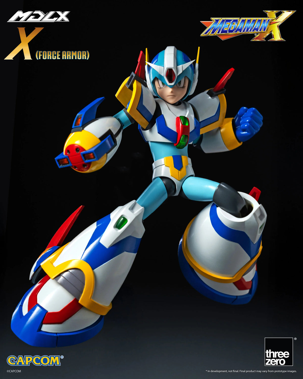 PRE-ORDER - Mega Man X MDLX Articulated Figure Series Mega Man X (Force Armor) Action Figure