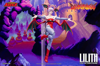Pre-Order:: Darkstalkers Storm Arena Lilith 1/12 Scale Action Figure