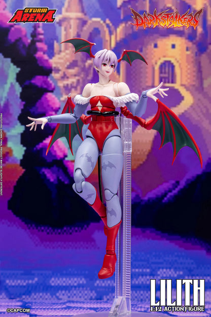 Pre-Order:: Darkstalkers Storm Arena Lilith 1/12 Scale Action Figure