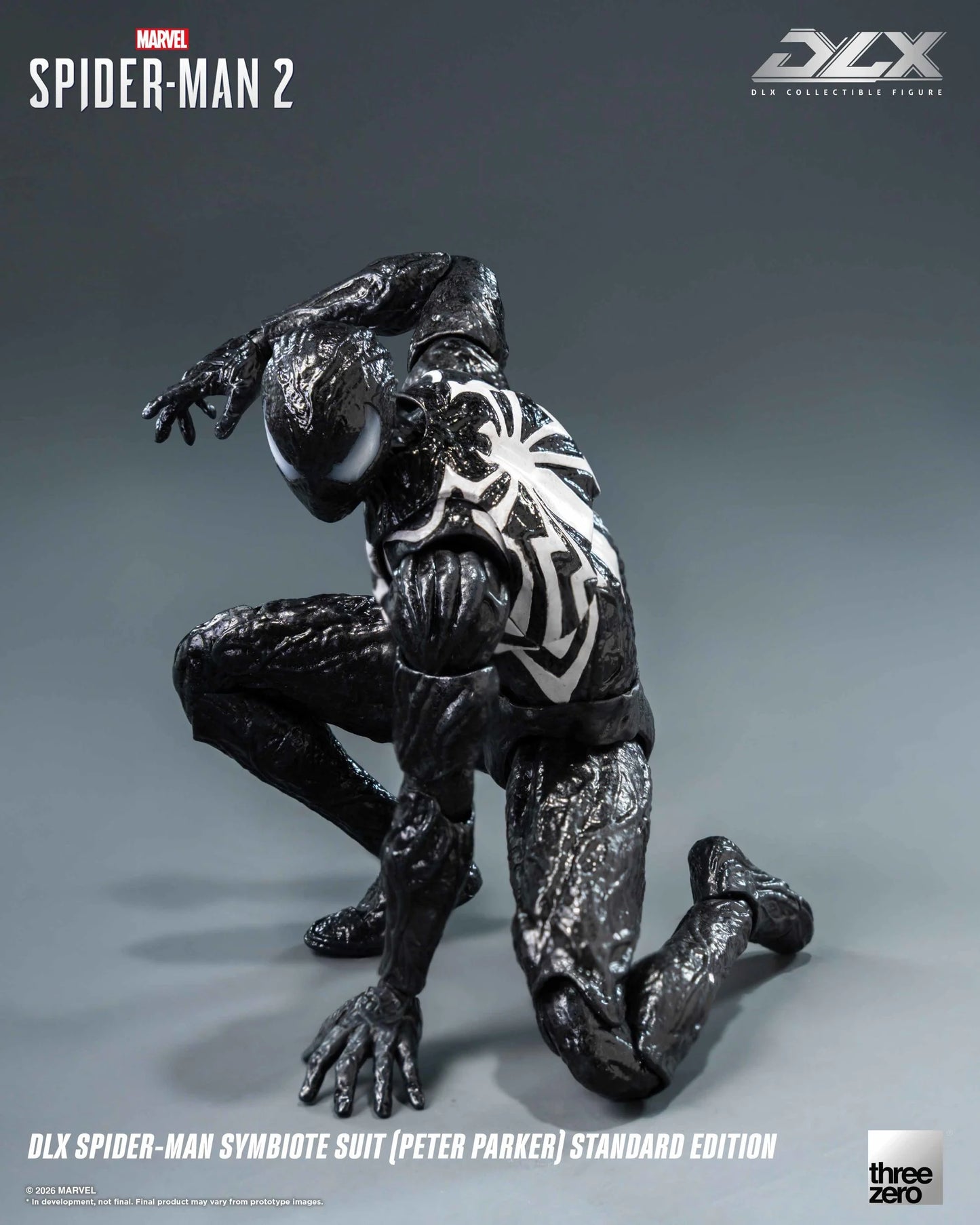 PRE-ORDER - Marvel's Spider-Man 2 DLX Spider-Man Symbiote Suit (Peter Parker) Standard Edition Action Figure