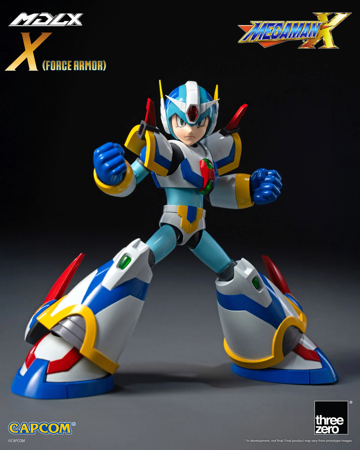 PRE-ORDER - Mega Man X MDLX Articulated Figure Series Mega Man X (Force Armor) Action Figure