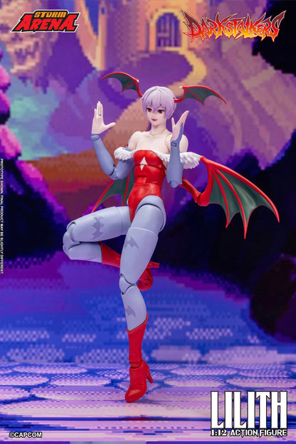 Pre-Order:: Darkstalkers Storm Arena Lilith 1/12 Scale Action Figure