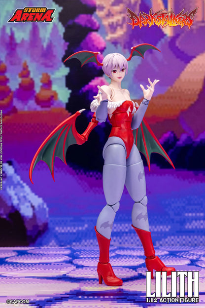 Pre-Order:: Darkstalkers Storm Arena Lilith 1/12 Scale Action Figure