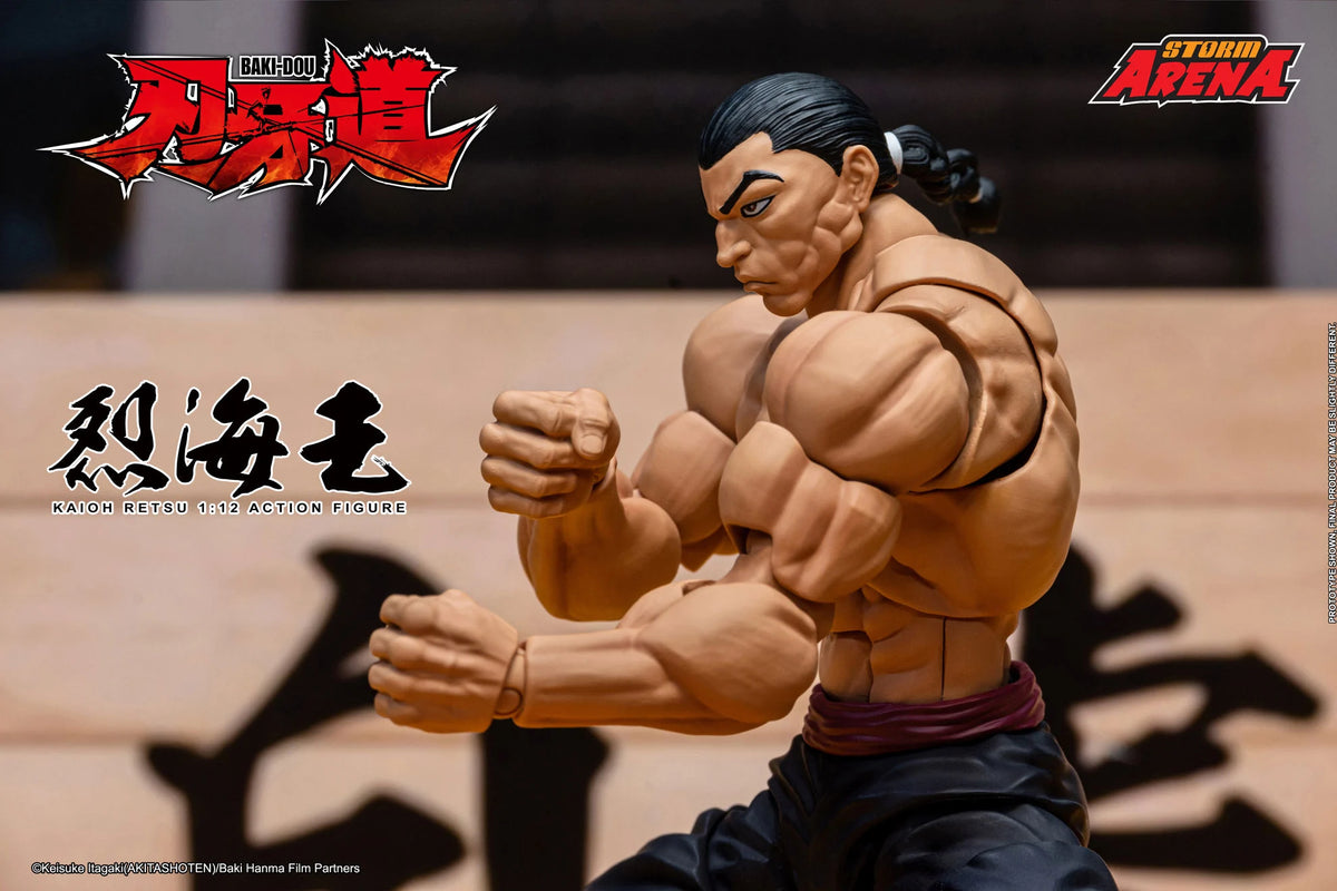 Pre-Order -Baki Hanma: Son of Ogre Storm Arena Kaioh Retsu 1/12 Scale Action Figure