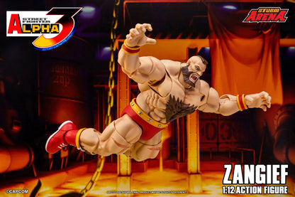 Pre-Order - Street Fighter Alpha 3 Storm Arena Zangief 1/12 Scale Action Figure