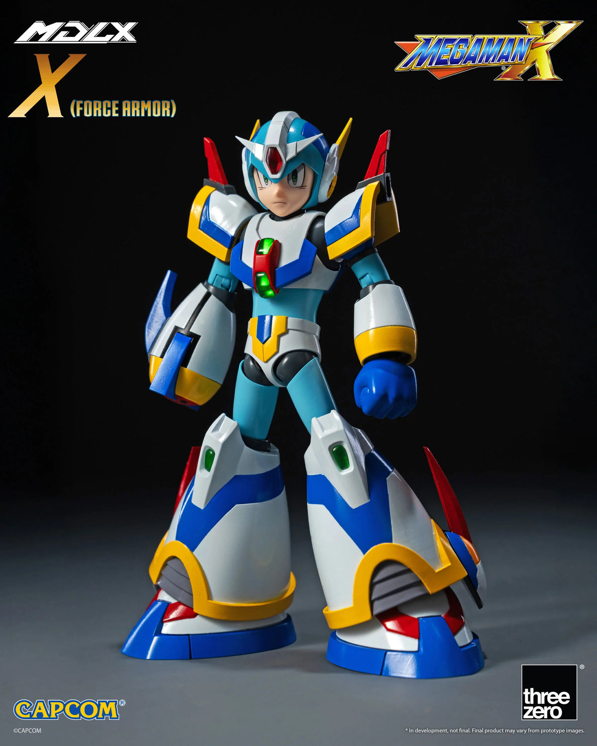 PRE-ORDER - Mega Man X MDLX Articulated Figure Series Mega Man X (Force Armor) Action Figure