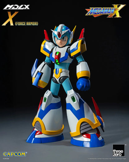 PRE-ORDER - Mega Man X MDLX Articulated Figure Series Mega Man X (Force Armor) Action Figure