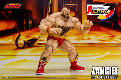 Pre-Order - Street Fighter Alpha 3 Storm Arena Zangief 1/12 Scale Action Figure