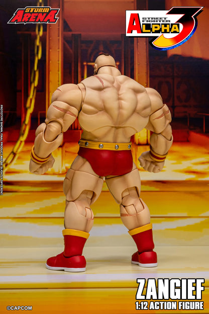 Pre-Order - Street Fighter Alpha 3 Storm Arena Zangief 1/12 Scale Action Figure