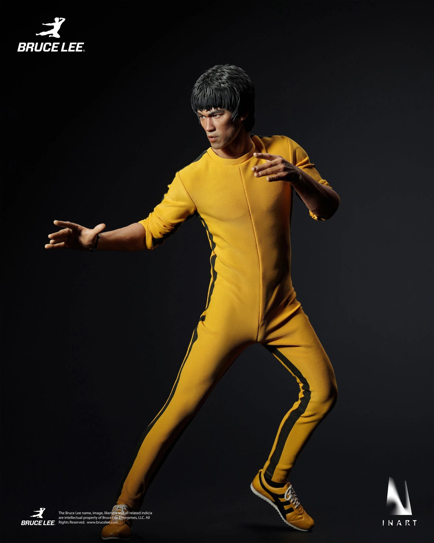 Pre-Order: INART Bruce Lee (Yellow Jumpsuit Ver.) InArt 1/6 Scale Action Figure