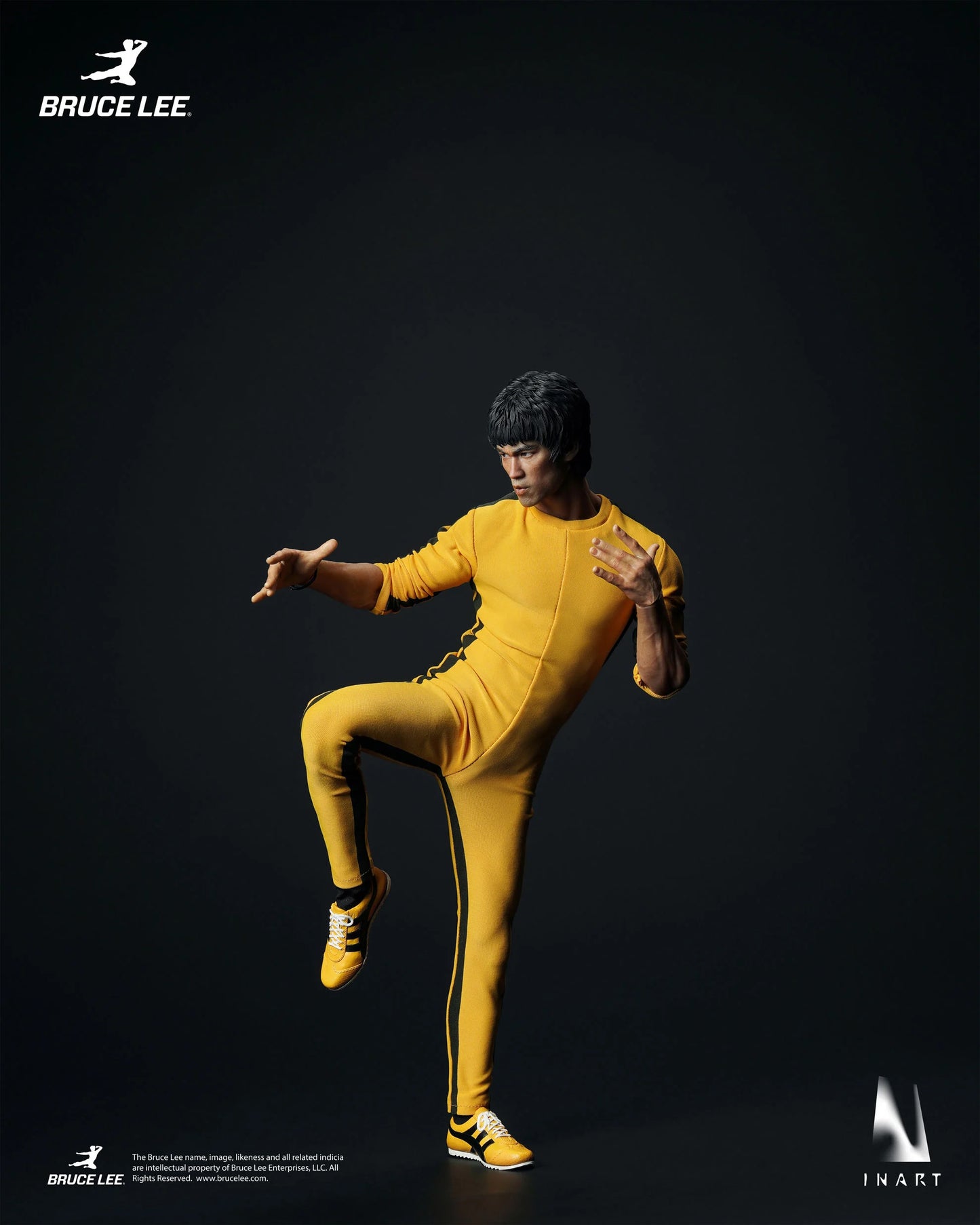 Pre-Order: INART Bruce Lee (Yellow Jumpsuit Ver.) InArt 1/6 Scale Action Figure