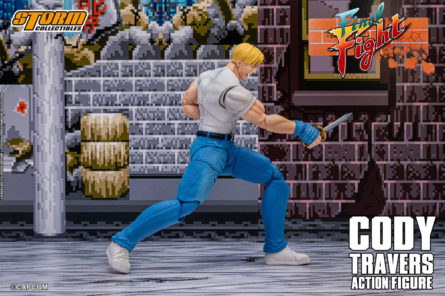 Pre-Order - Final Fight Cody Travers 1/12 Scale Action Figure