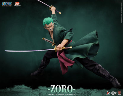 Pre-Order: One Piece Pixel Poses Roronoa Zoro (Standard Ver.) 1/6 Scale Action Figure