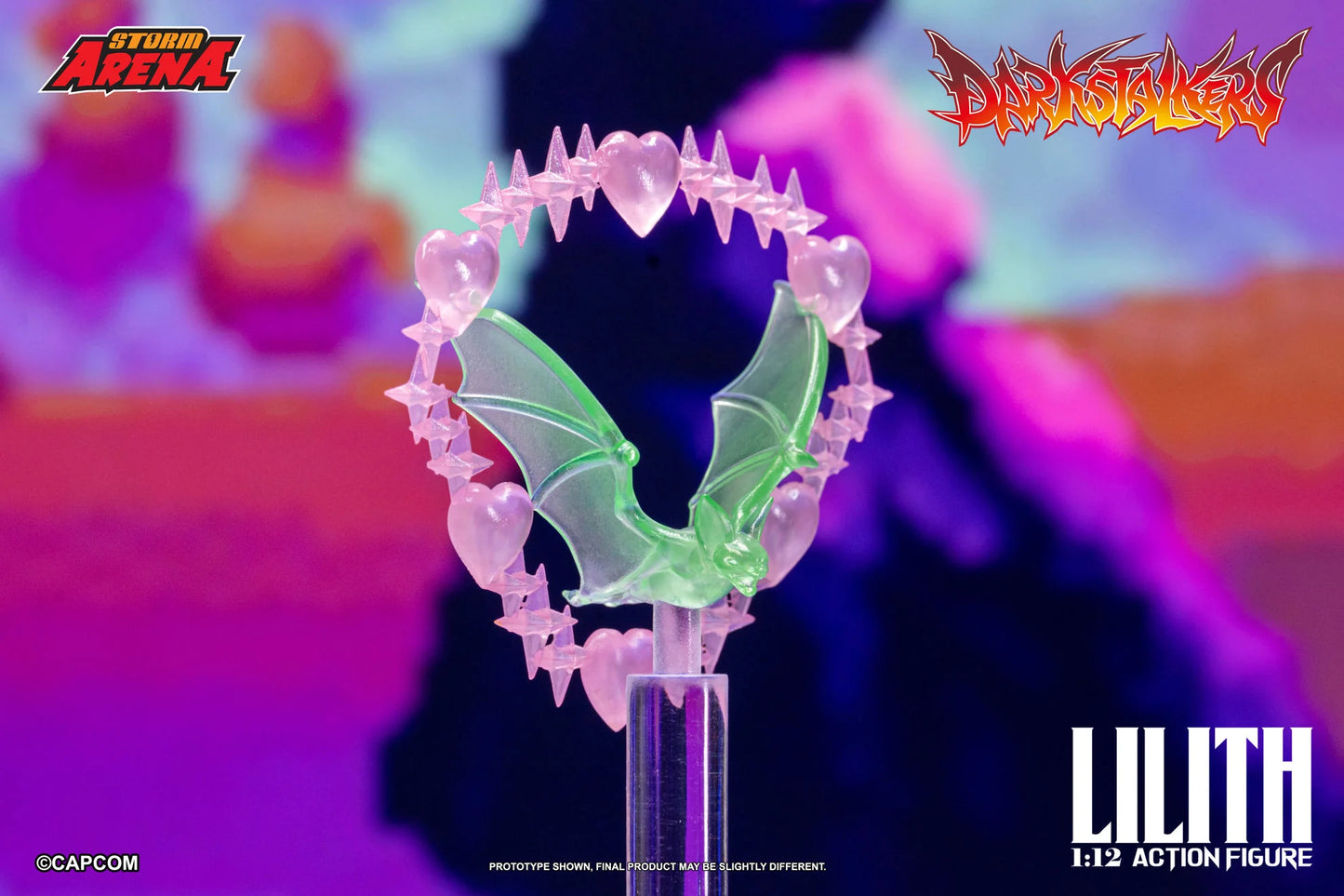 Pre-Order:: Darkstalkers Storm Arena Lilith 1/12 Scale Action Figure