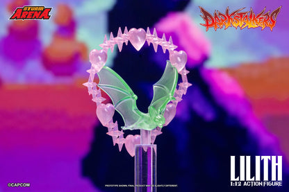 Pre-Order:: Darkstalkers Storm Arena Lilith 1/12 Scale Action Figure