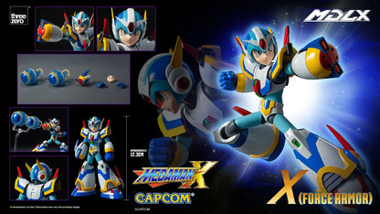 PRE-ORDER - Mega Man X MDLX Articulated Figure Series Mega Man X (Force Armor) Action Figure