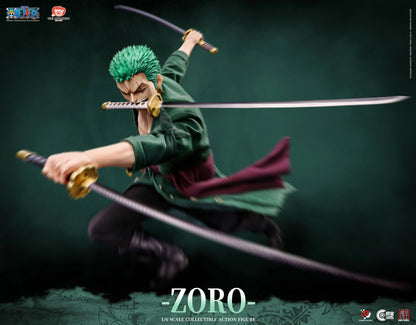 Pre-Order: One Piece Pixel Poses Roronoa Zoro (Standard Ver.) 1/6 Scale Action Figure
