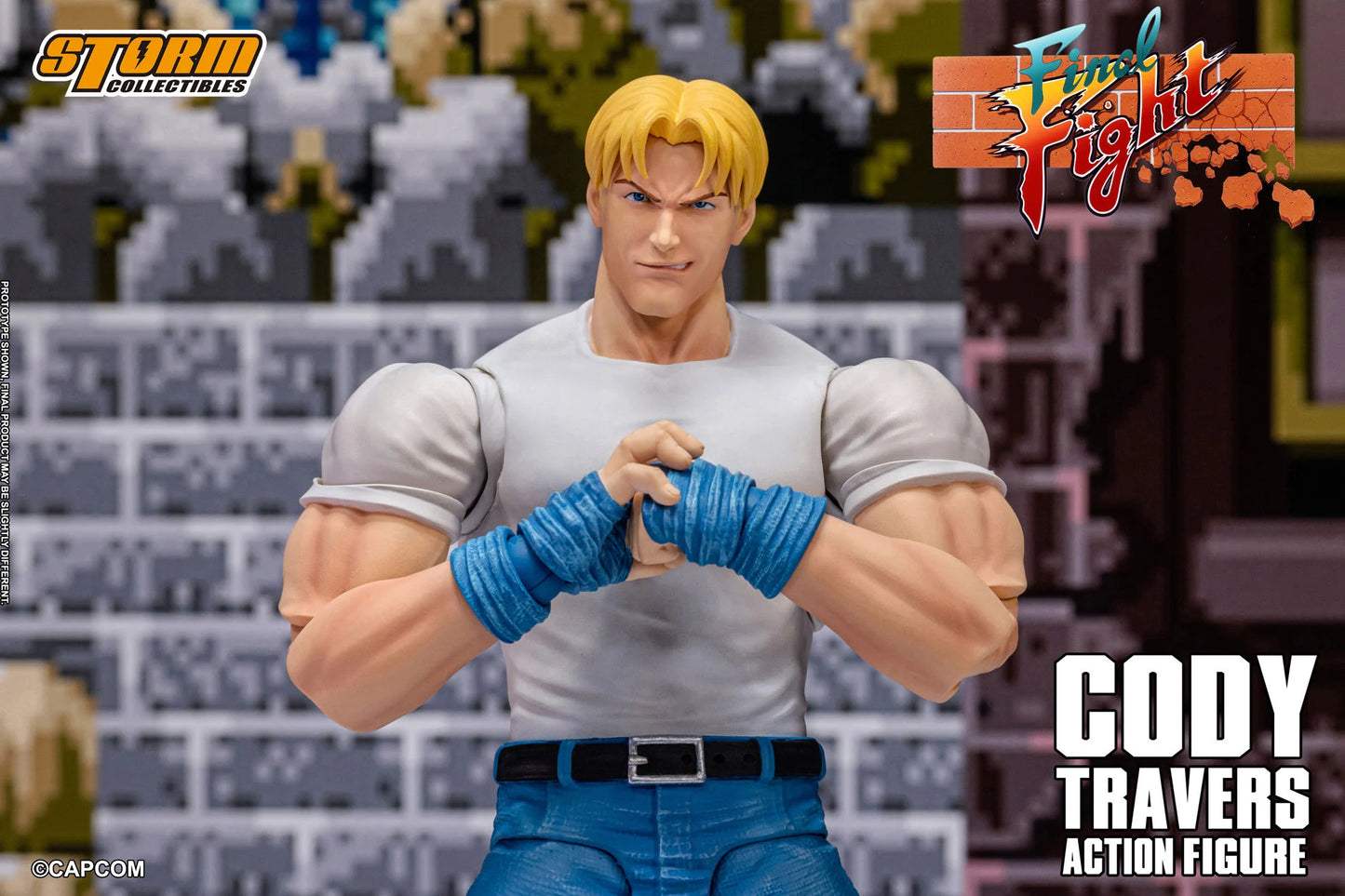 Pre-Order - Final Fight Cody Travers 1/12 Scale Action Figure