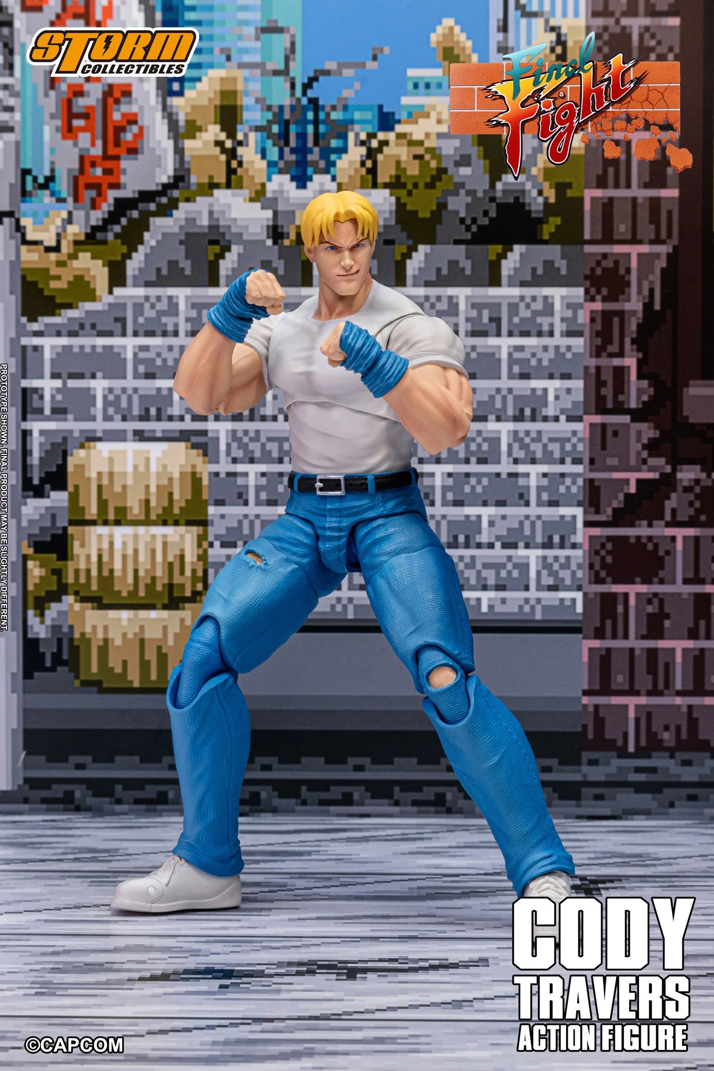 Pre-Order - Final Fight Cody Travers 1/12 Scale Action Figure