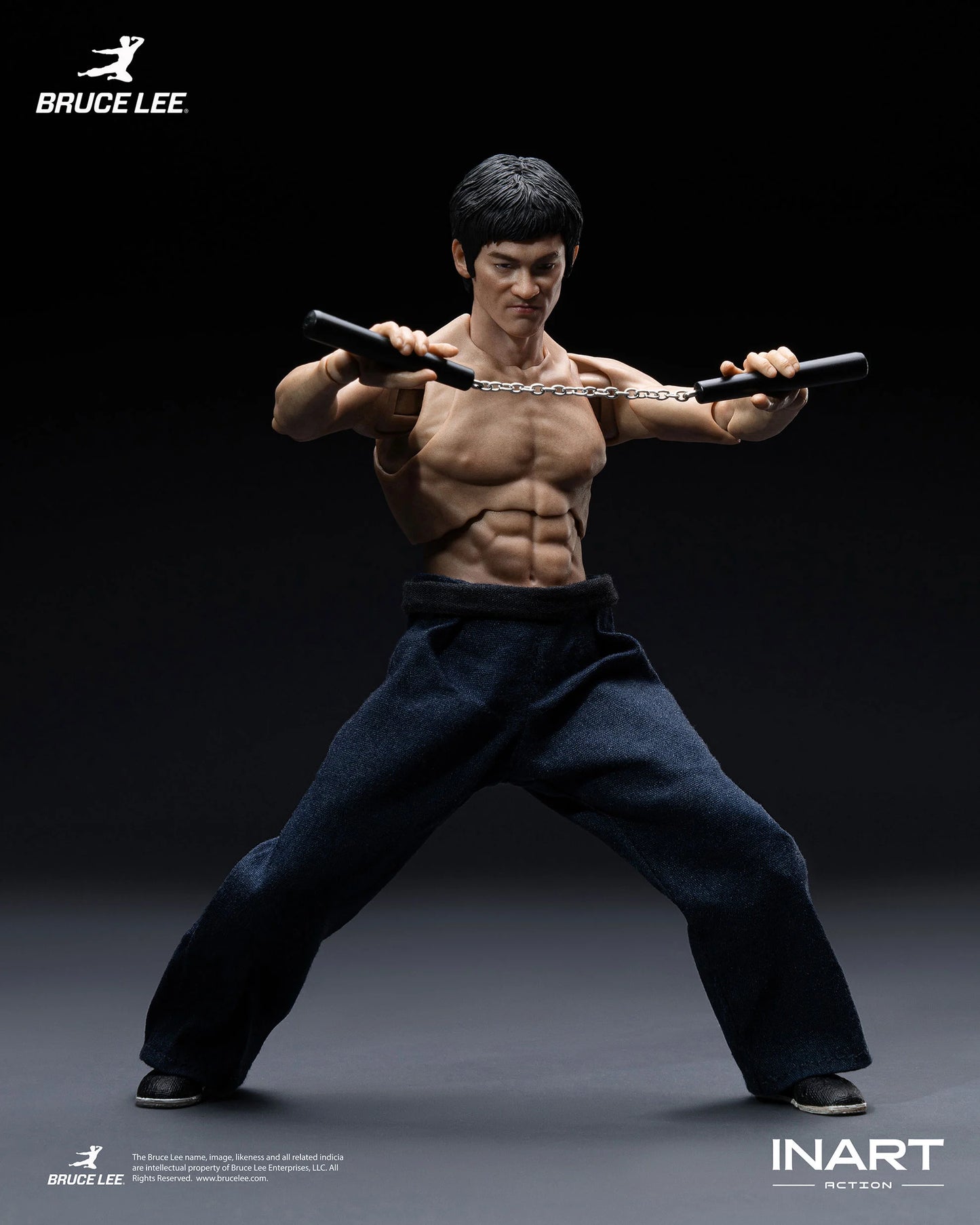 Pre-Order: Bruce Lee (Kung Fu Outfit Ver.) InArt 1/12 Scale Action Figure