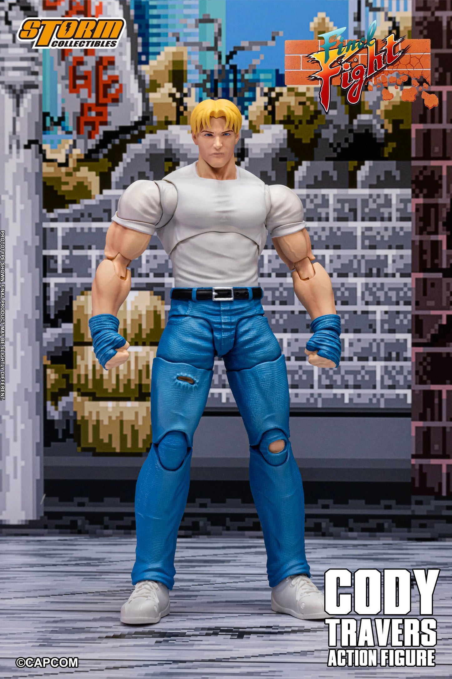 Pre-Order - Final Fight Cody Travers 1/12 Scale Action Figure