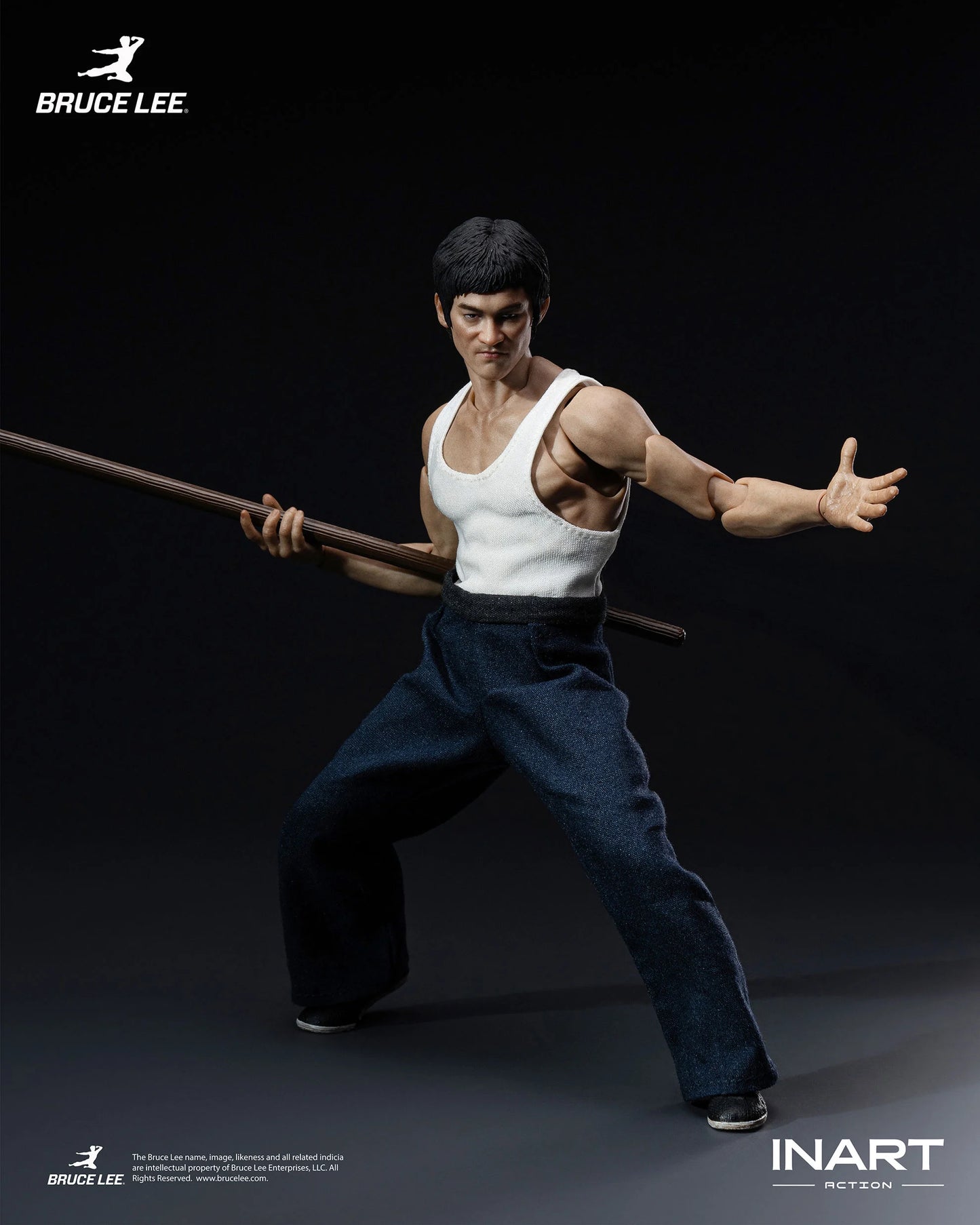 Pre-Order: Bruce Lee (Kung Fu Outfit Ver.) InArt 1/12 Scale Action Figure