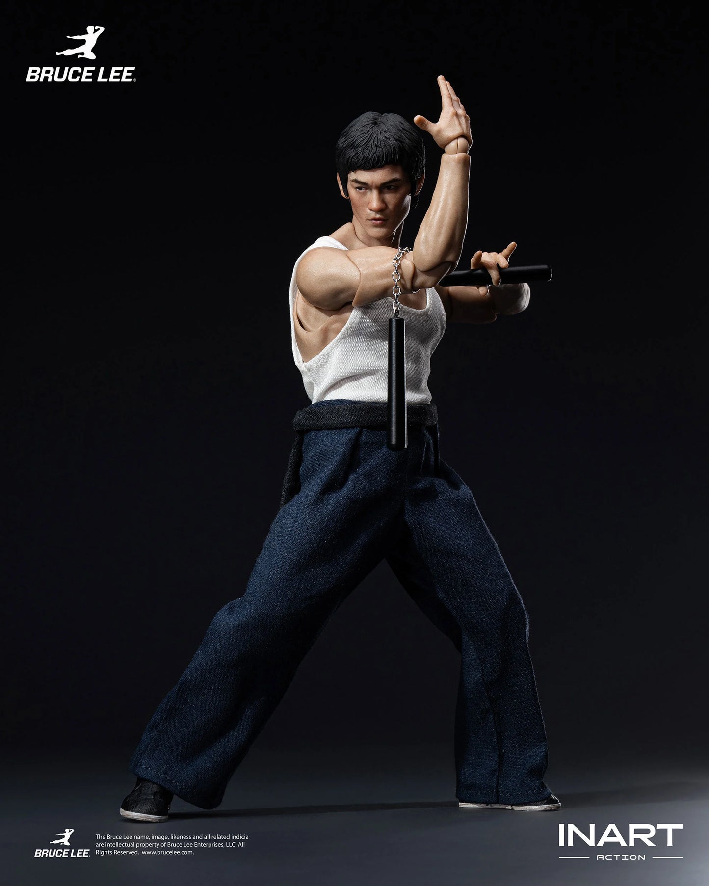 Pre-Order: Bruce Lee (Kung Fu Outfit Ver.) InArt 1/12 Scale Action Figure