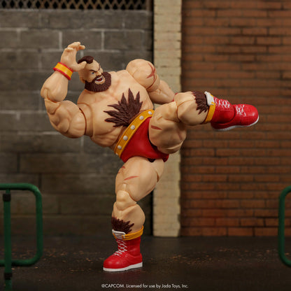 Pre-Order: Ultra Street Fighter II: The Final Challengers Zangief (Deluxe Ver.) 1/12 Scale Action Figure