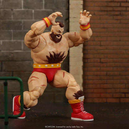 Pre-Order: Ultra Street Fighter II: The Final Challengers Zangief (Deluxe Ver.) 1/12 Scale Action Figure