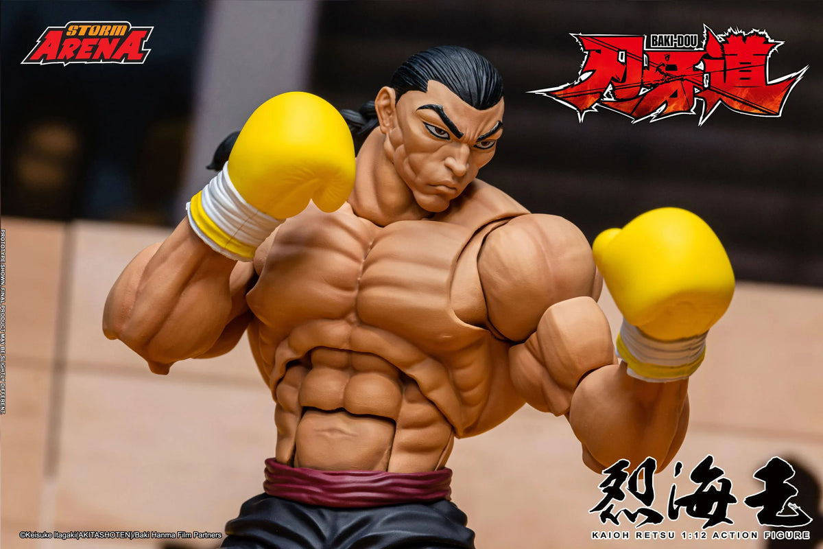 Pre-Order -Baki Hanma: Son of Ogre Storm Arena Kaioh Retsu 1/12 Scale Action Figure