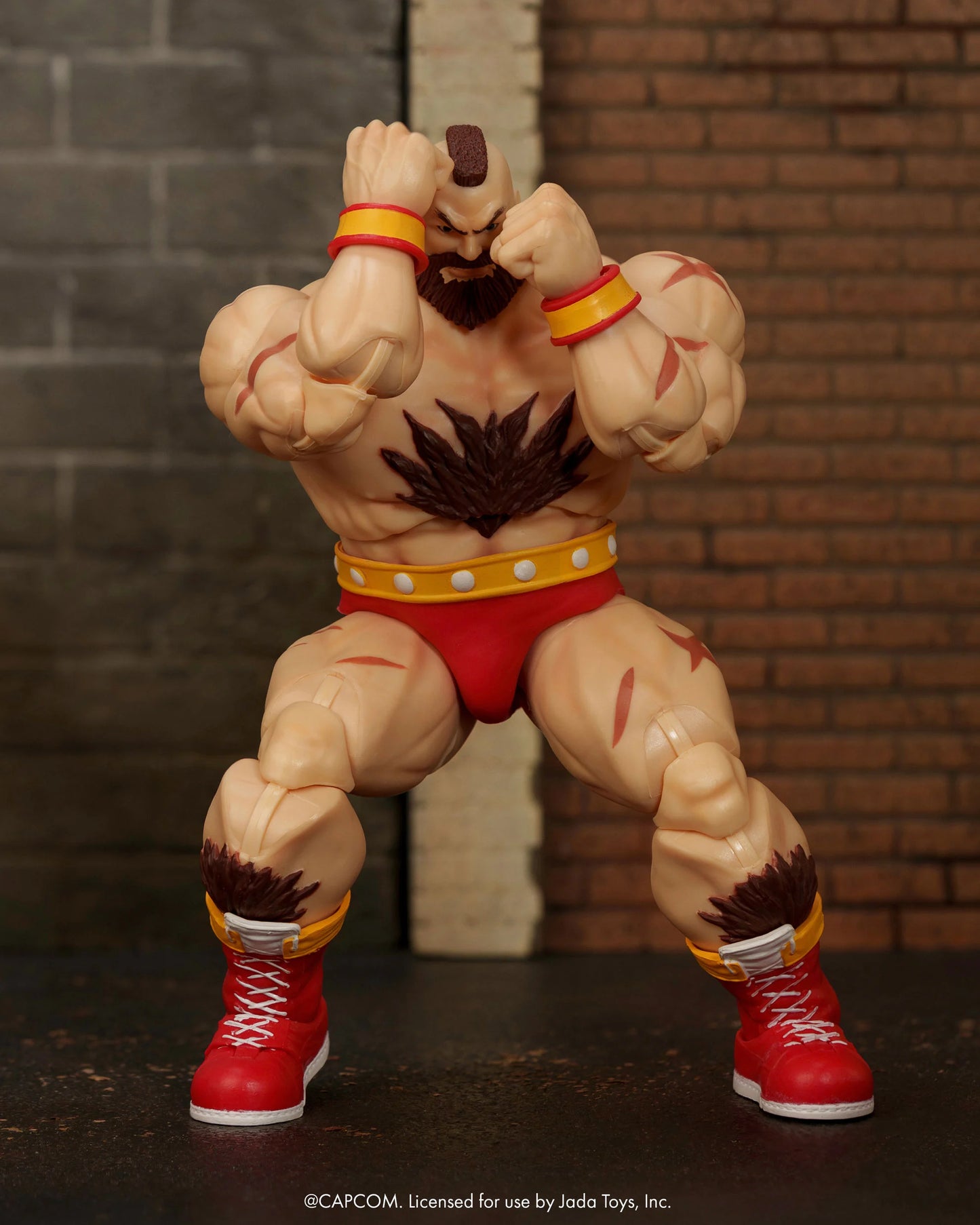 Pre-Order: Ultra Street Fighter II: The Final Challengers Zangief (Deluxe Ver.) 1/12 Scale Action Figure