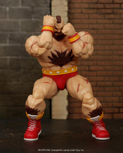 Pre-Order: Ultra Street Fighter II: The Final Challengers Zangief (Deluxe Ver.) 1/12 Scale Action Figure