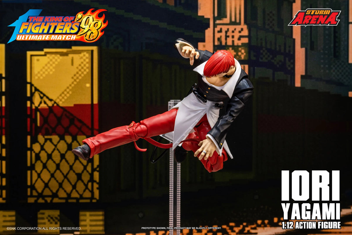 Pre-Order -The King of Fighters '98 Ultimate Match Storm Arena Iori Yagami 1/12 Scale Action Figure