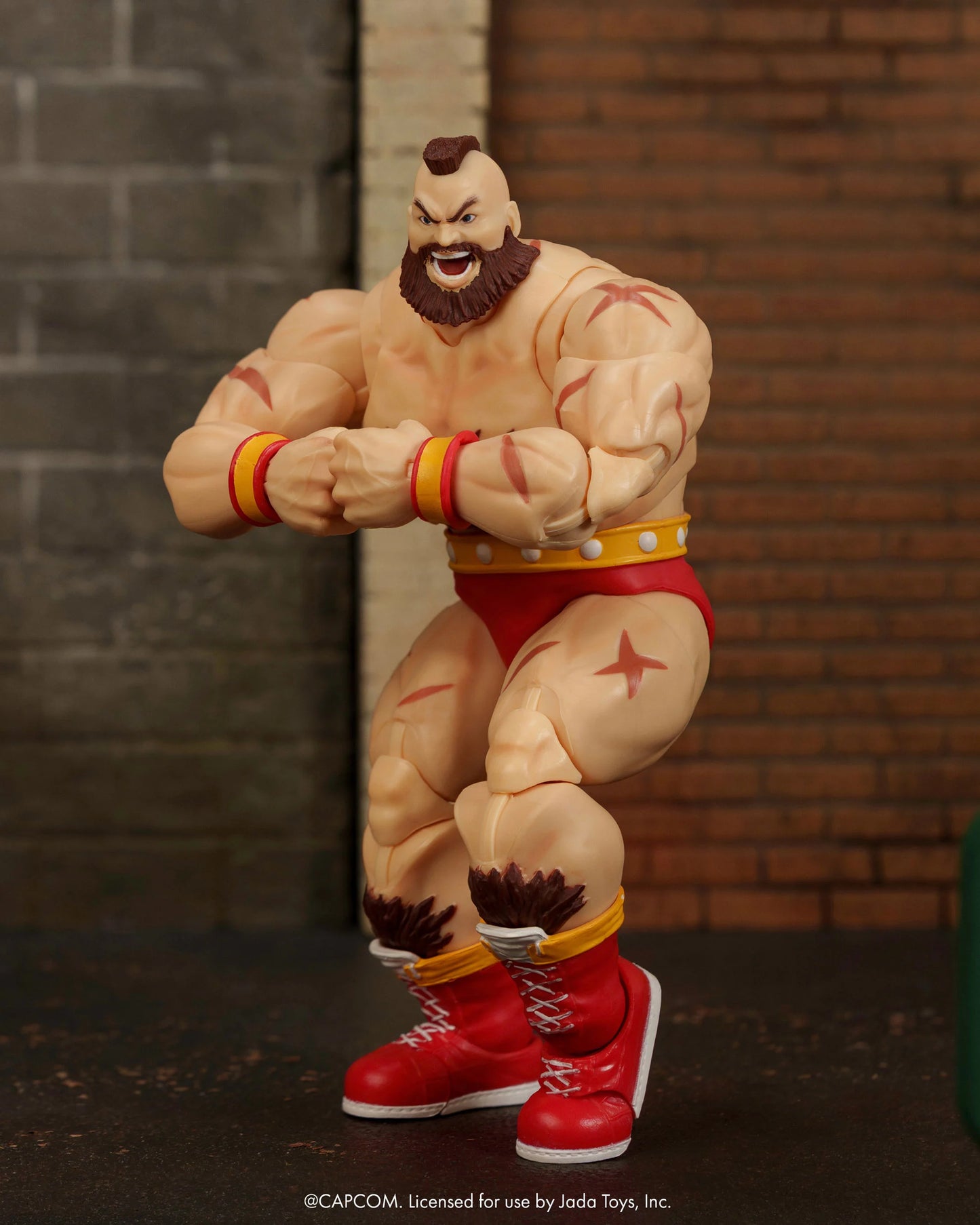 Pre-Order: Ultra Street Fighter II: The Final Challengers Zangief (Deluxe Ver.) 1/12 Scale Action Figure