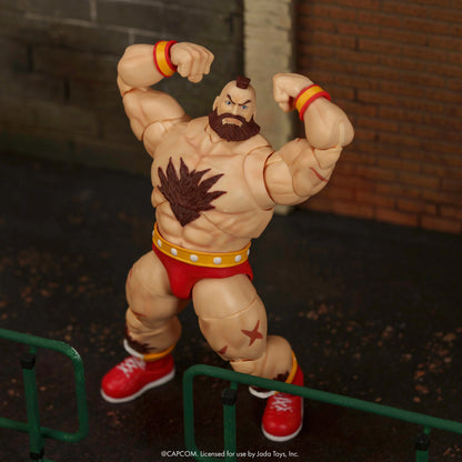 Pre-Order: Ultra Street Fighter II: The Final Challengers Zangief (Deluxe Ver.) 1/12 Scale Action Figure